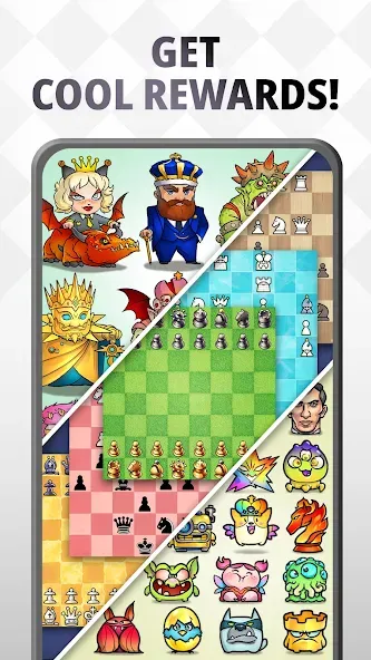 Chess Universe : Play Online на телефон — скачать мод: Без рекламы и разблокировано всё — скриншот 3 Chess Universe : Play Online на телефон — скачать мод: Без рекламы и разблокировано всё — скриншот 3