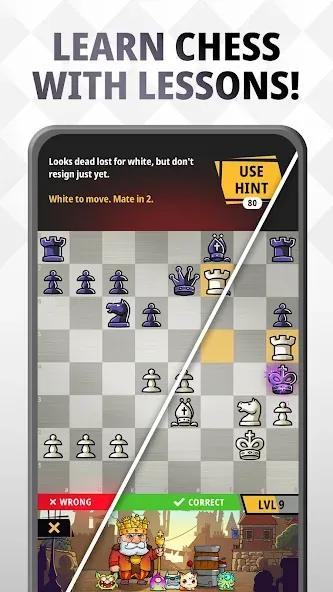 Chess Universe : Play Online на телефон — скачать мод: Без рекламы и разблокировано всё — скриншот 4 Chess Universe : Play Online на телефон — скачать мод: Без рекламы и разблокировано всё — скриншот 4