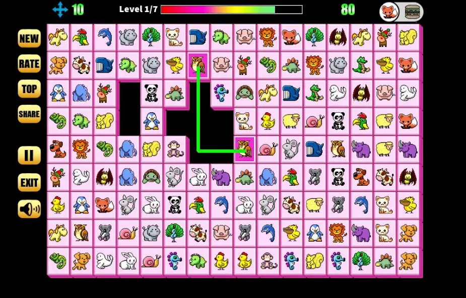 Onet Connect Animal взломанный APK — Подсказки и отмена хода — скриншот 1 Onet Connect Animal взломанный APK — Подсказки и отмена хода — скриншот 1