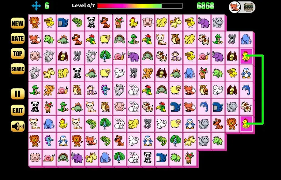 Onet Connect Animal взломанный APK — Подсказки и отмена хода — скриншот 5 Onet Connect Animal взломанный APK — Подсказки и отмена хода — скриншот 5