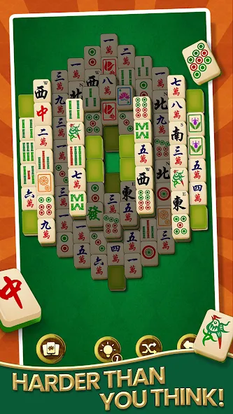 Скачать мод Mahjong Solitaire - Master — Безлимитные подсказки и отмены ходов — скриншот 2