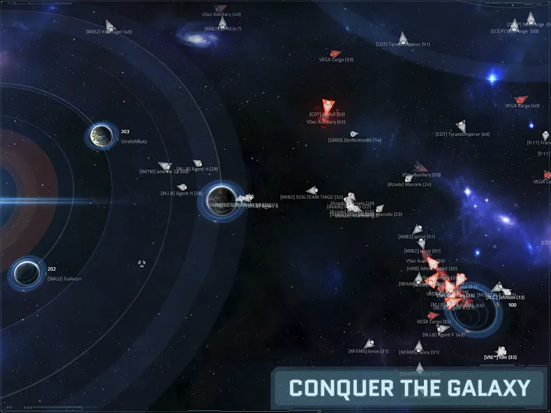 VEGA Conflict — Безлимитные ресурсы и быстрый прогресс, скачать мод APK — скриншот 1