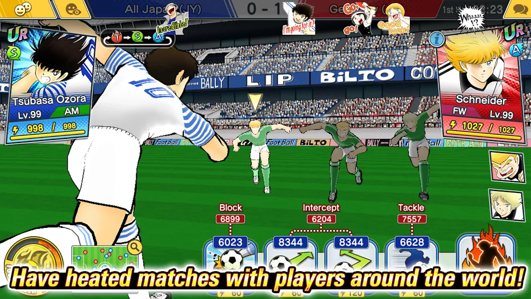 Captain Tsubasa: Dream Team мод на Андроид: Безлимитные деньги и энергия — скриншот 2