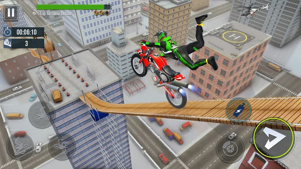 Bike Stunt : Motorcycle Game бесплатно на Андроид — мод: Безлимитные деньги и все байки открыты — скриншот 3 Bike Stunt : Motorcycle Game бесплатно на Андроид — мод: Безлимитные деньги и все байки открыты — скриншот 3