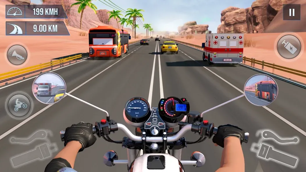 Скачать Moto World Tour: Bike Racing на Андроид с модом — Безлимитные деньги и все байки — скриншот 1