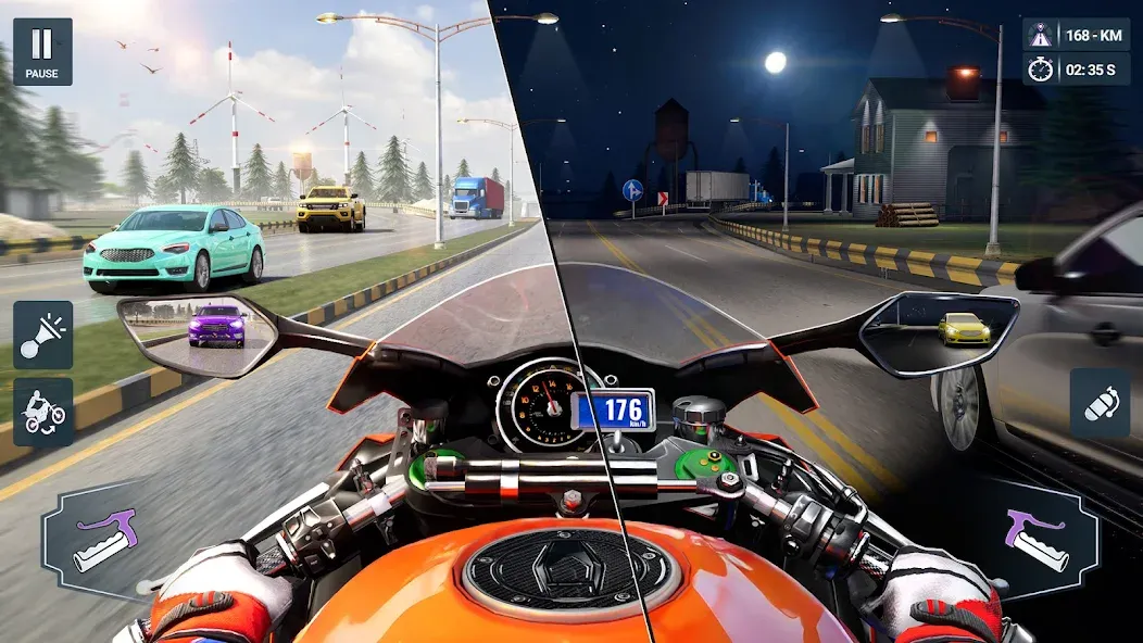 Скачать Moto World Tour: Bike Racing на Андроид с модом — Безлимитные деньги и все байки — скриншот 3