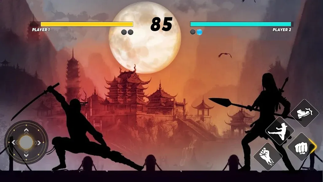 Скачать Sword Shadow Fighting Game 3D Mod APK — Безлимитные деньги и оружие — скриншот 2 Скачать Sword Shadow Fighting Game 3D Mod APK — Безлимитные деньги и оружие — скриншот 2
