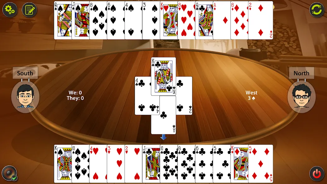 Auction Bridge & IB Card Game мод на Андроид: Без рекламы и разблокированы все режимы — скриншот 4 Auction Bridge & IB Card Game мод на Андроид: Без рекламы и разблокированы все режимы — скриншот 4