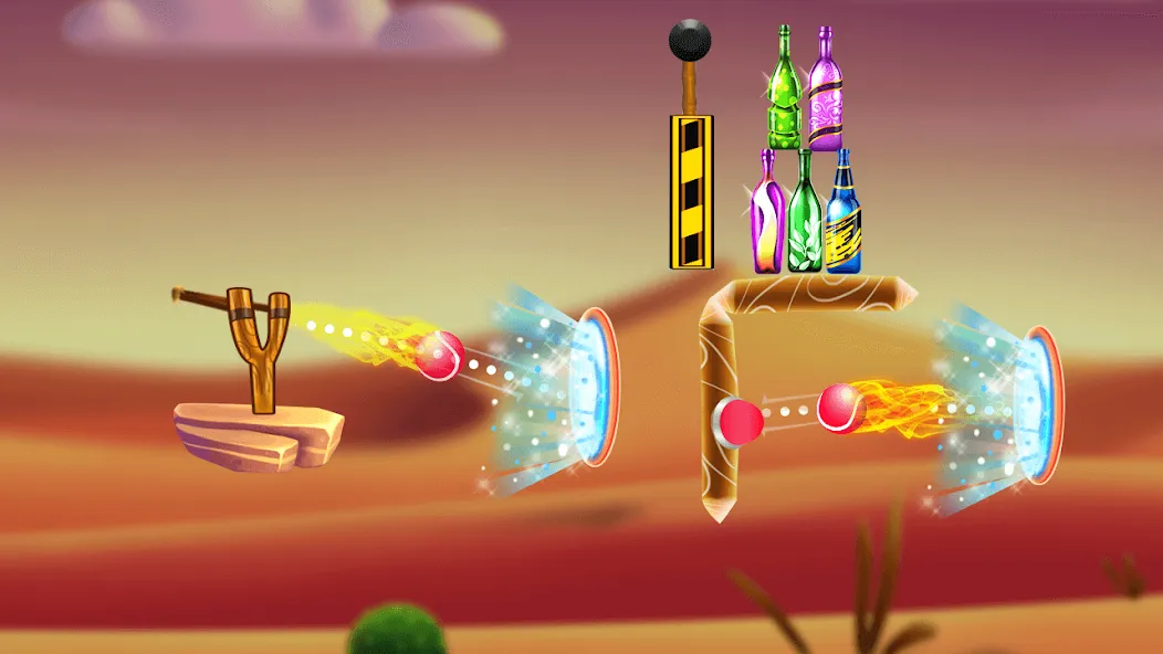Bottle Shooting Game 2 (Мод: Безлимитные патроны и открыты все уровни) — скачать на Андроид — скриншот 3