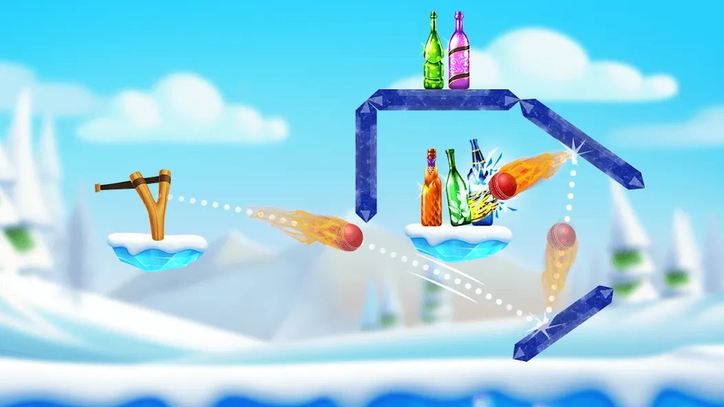 Bottle Shooting Game 2 (Мод: Безлимитные патроны и открыты все уровни) — скачать на Андроид — скриншот 4