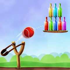 Bottle Shooting Game 2 (Мод: Безлимитные патроны и открыты все уровни) — скачать на Андроид