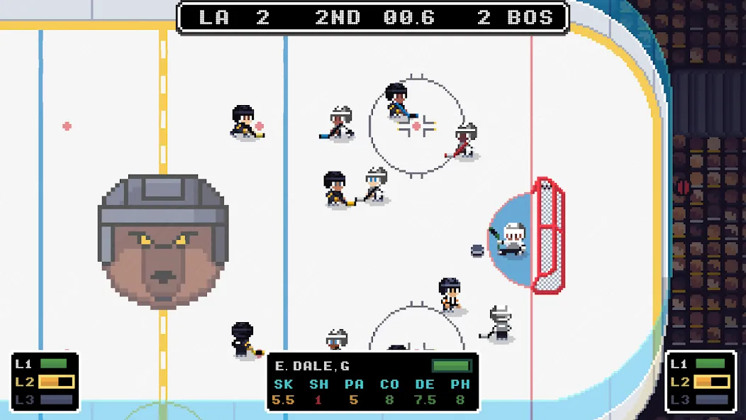 Ice League Hockey MOD APK скачать на Андроид — Безлимитные деньги и улучшенная команда — скриншот 5 Ice League Hockey MOD APK скачать на Андроид — Безлимитные деньги и улучшенная команда — скриншот 5