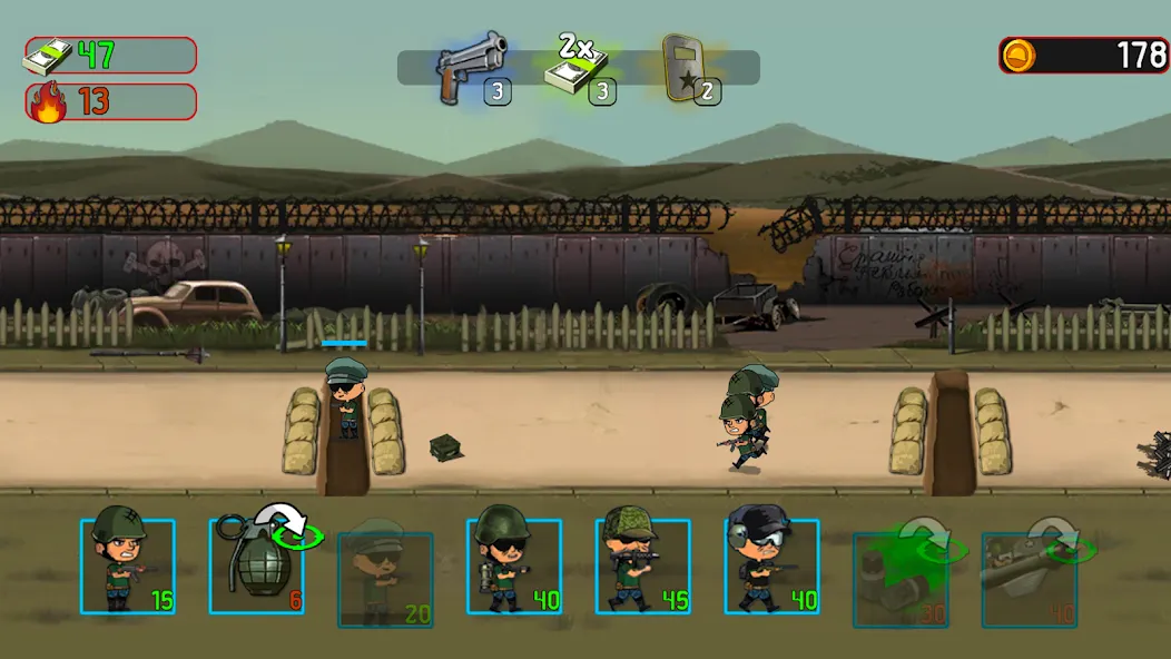 Скачать Army War: Military Troop Games мод — Безлимитные деньги и оружие — скриншот 5