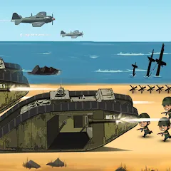 Скачать Army War: Military Troop Games мод — Безлимитные деньги и оружие
