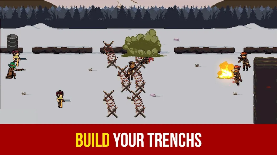 Скачать взлом War Troops 1917:Trench Warfare — Безлимитные деньги и ресурсы — скриншот 2