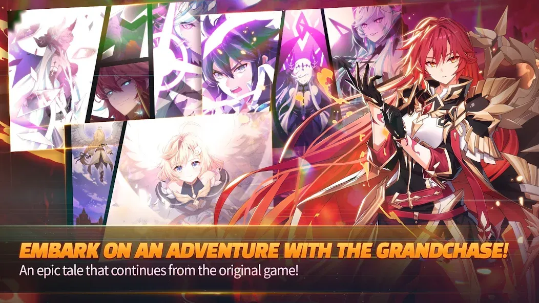 GrandChase на телефон — скачать мод: Безлимитные ресурсы и усиленные герои — скриншот 1 GrandChase на телефон — скачать мод: Безлимитные ресурсы и усиленные герои — скриншот 1