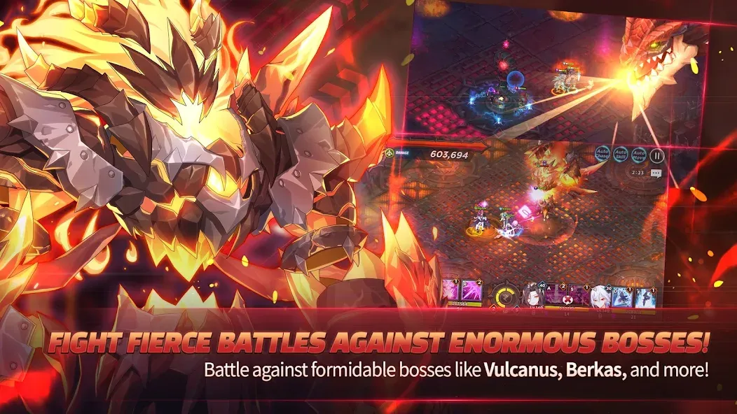 GrandChase на телефон — скачать мод: Безлимитные ресурсы и усиленные герои — скриншот 4 GrandChase на телефон — скачать мод: Безлимитные ресурсы и усиленные герои — скриншот 4