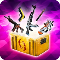 Case Chase: Simulator for CSGO MOD APK скачать на Андроид — Безлимитные деньги и редкие скины