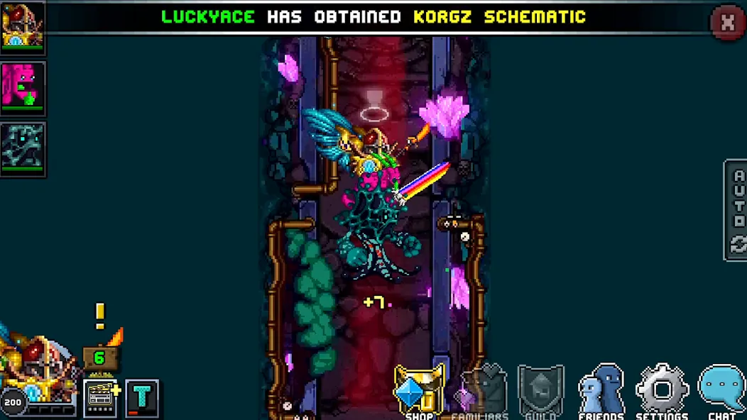 Мод Bit Heroes Quest: Pixel RPG — Безлимитные ресурсы и улучшенная экипировка, скачать APK — скриншот 5 Мод Bit Heroes Quest: Pixel RPG — Безлимитные ресурсы и улучшенная экипировка, скачать APK — скриншот 5