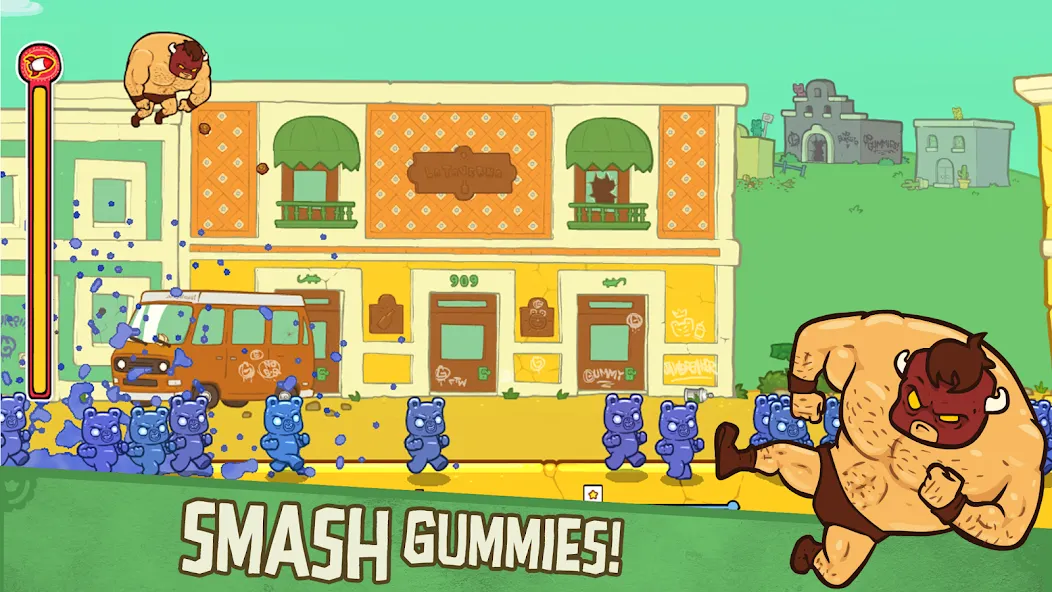 Burrito Bison: Launcha Libre взлом APK — Безлимитные деньги и усиленный запуск — скриншот 1