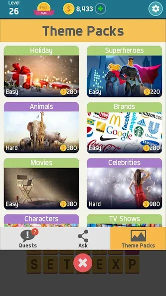 Pictoword: Fun Brain Word Game (Мод: Без рекламы и подсказки бесплатно) — скачать на Андроид — скриншот 5 Pictoword: Fun Brain Word Game (Мод: Без рекламы и подсказки бесплатно) — скачать на Андроид — скриншот 5