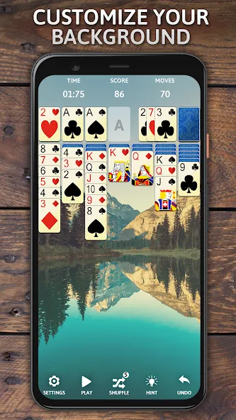 Скачать Solitaire Classic Era Games — Без рекламы и безлимитные подсказки — скриншот 2 Скачать Solitaire Classic Era Games — Без рекламы и безлимитные подсказки — скриншот 2