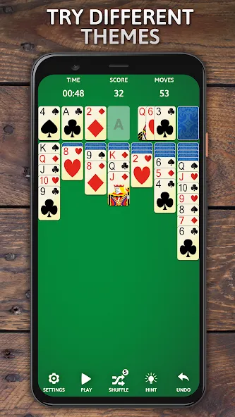 Скачать Solitaire Classic Era Games — Без рекламы и безлимитные подсказки — скриншот 3 Скачать Solitaire Classic Era Games — Без рекламы и безлимитные подсказки — скриншот 3