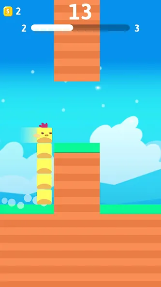 Скачать Stacky Bird: Fun Egg Dash Game мод — Безлимитные монеты и все скины — скриншот 2
