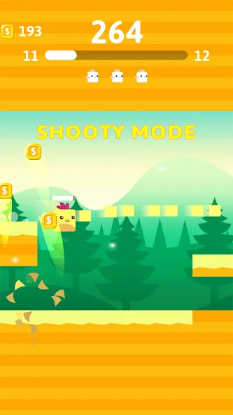 Скачать Stacky Bird: Fun Egg Dash Game мод — Безлимитные монеты и все скины — скриншот 3