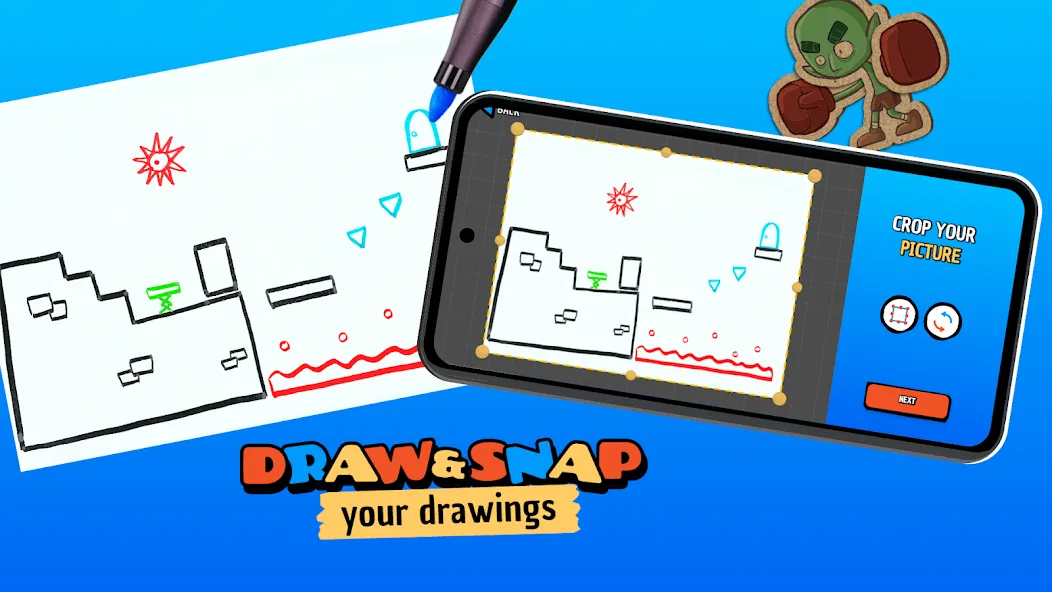 Draw Your Game Infinite — взломанная версия, Бесконечные ресурсы и открыты уровни — скриншот 2 Draw Your Game Infinite — взломанная версия, Бесконечные ресурсы и открыты уровни — скриншот 2