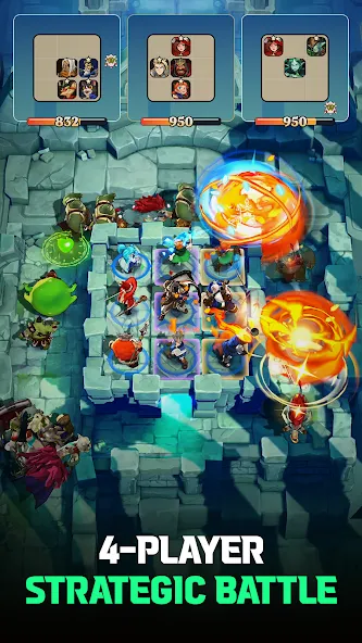 Defense Derby MOD APK: Безлимитные ресурсы и усиленные герои — скриншот 3 Defense Derby MOD APK: Безлимитные ресурсы и усиленные герои — скриншот 3