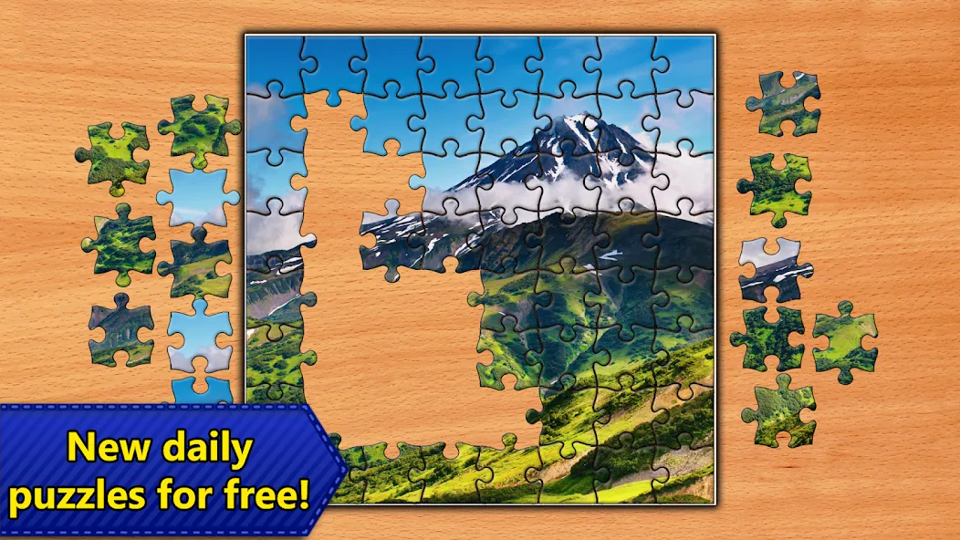 Jigsaw Puzzles Epic MOD APK скачать на Андроид — Безлимитные подсказки и монеты — скриншот 3