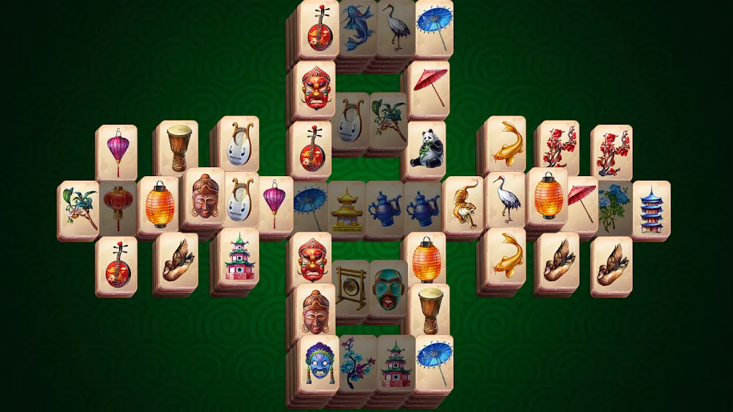 Mahjong Epic MOD APK скачать на Андроид — Открыты все уровни и подсказки — скриншот 5