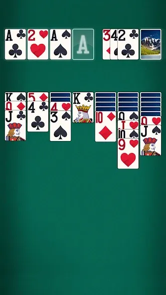 Solitaire Epic мод на Андроид: Безлимитные монеты и подсказки — скриншот 2