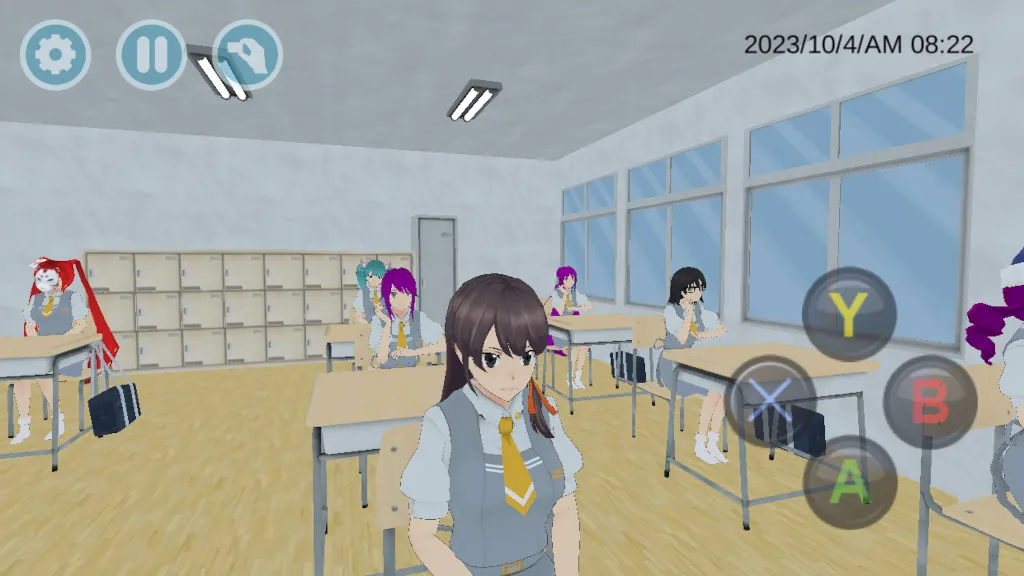 High School Simulator 2018 (Мод: Безлимитные деньги и все предметы) — скачать на Андроид — скриншот 1