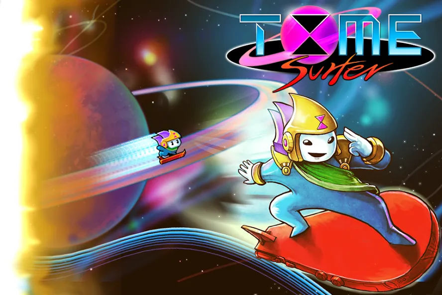 Time Surfer — взломанная версия, Безлимитные жизни и ускорение времени — скриншот 1