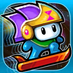 Time Surfer — взломанная версия, Безлимитные жизни и ускорение времени