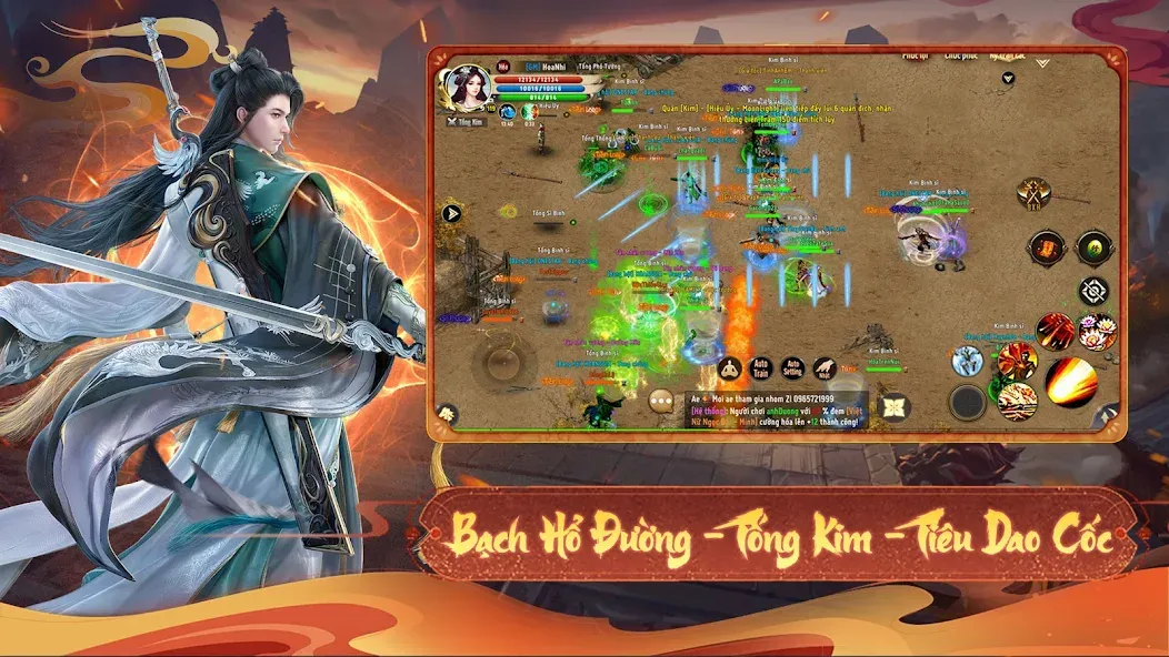 Скачать Kiếm Vương 1 Mod APK — Безлимитные ресурсы и мощное снаряжение — скриншот 2