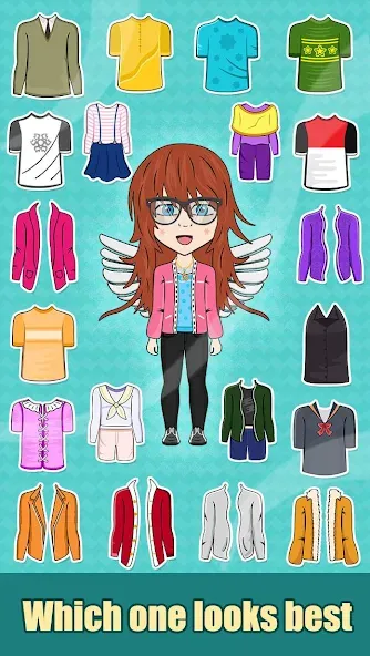 Anime Doll Designer взлом на Андроид — Разблокированы все наряды и аксессуары — скриншот 2