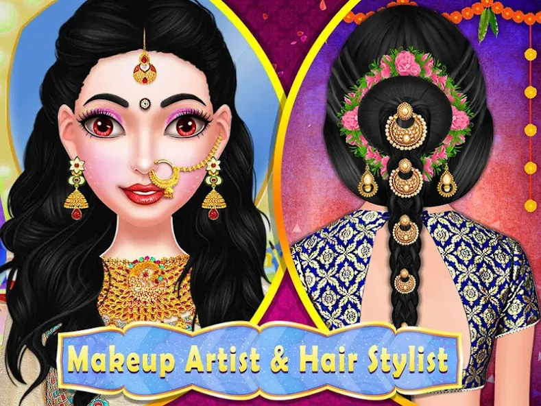 Wedding Fashion Indian 2024 (Мод: Безлимитные монеты и наряды открыты) — скачать на Андроид — скриншот 3 Wedding Fashion Indian 2024 (Мод: Безлимитные монеты и наряды открыты) — скачать на Андроид — скриншот 3