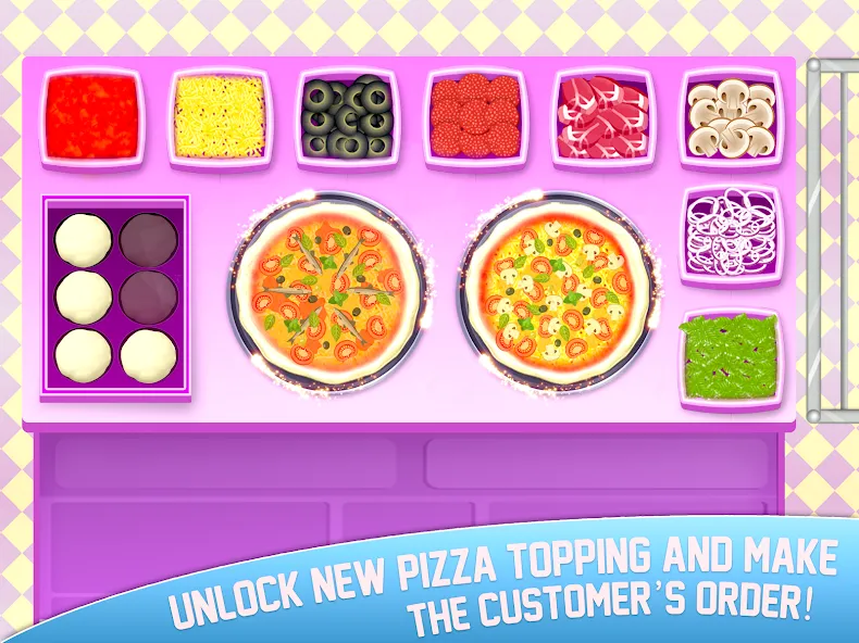 Скачать мод Cake Maker Sweet Bakery Games — Безлимитные монеты и всё открыто — скриншот 2