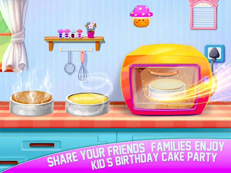 Скачать мод Cake Maker Sweet Bakery Games — Безлимитные монеты и всё открыто — скриншот 4