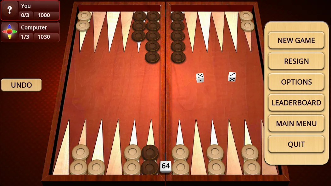 Backgammon Mighty взломанный APK — Без рекламы и все функции открыты — скриншот 2
