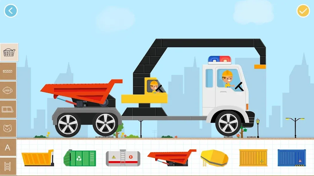 Labo Brick Car 2 Game for Kids MOD APK: Все машины и уровни открыты — скриншот 1 Labo Brick Car 2 Game for Kids MOD APK: Все машины и уровни открыты — скриншот 1