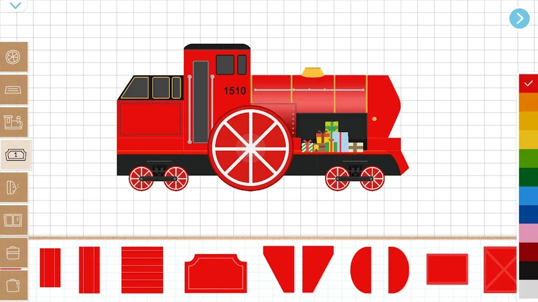 Christmas Train Game For Kids взломанный APK — Открыты все праздничные уровни — скриншот 1 Christmas Train Game For Kids взломанный APK — Открыты все праздничные уровни — скриншот 1
