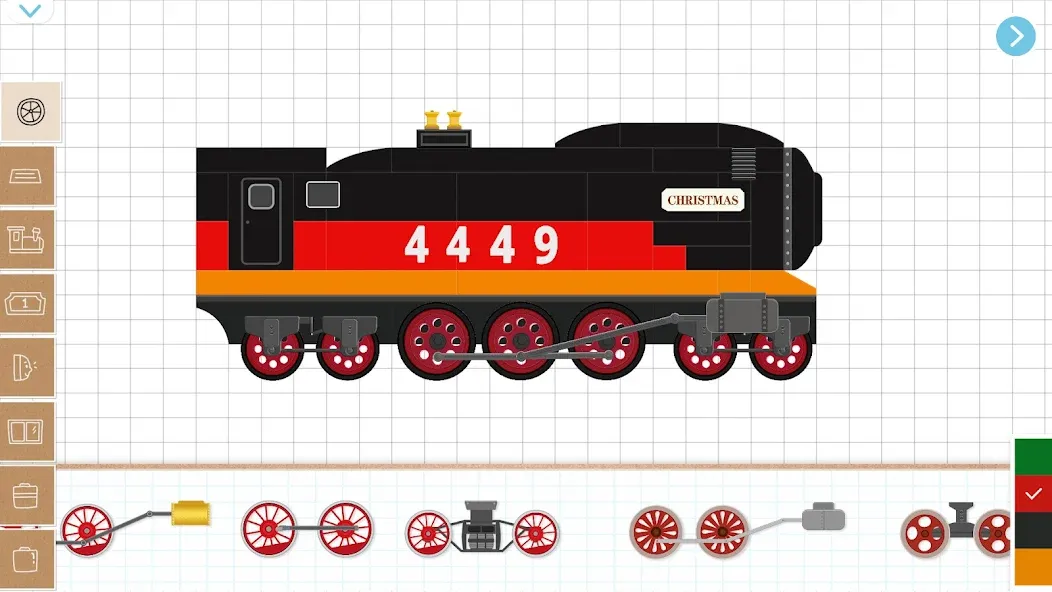Christmas Train Game For Kids взломанный APK — Открыты все праздничные уровни — скриншот 4 Christmas Train Game For Kids взломанный APK — Открыты все праздничные уровни — скриншот 4