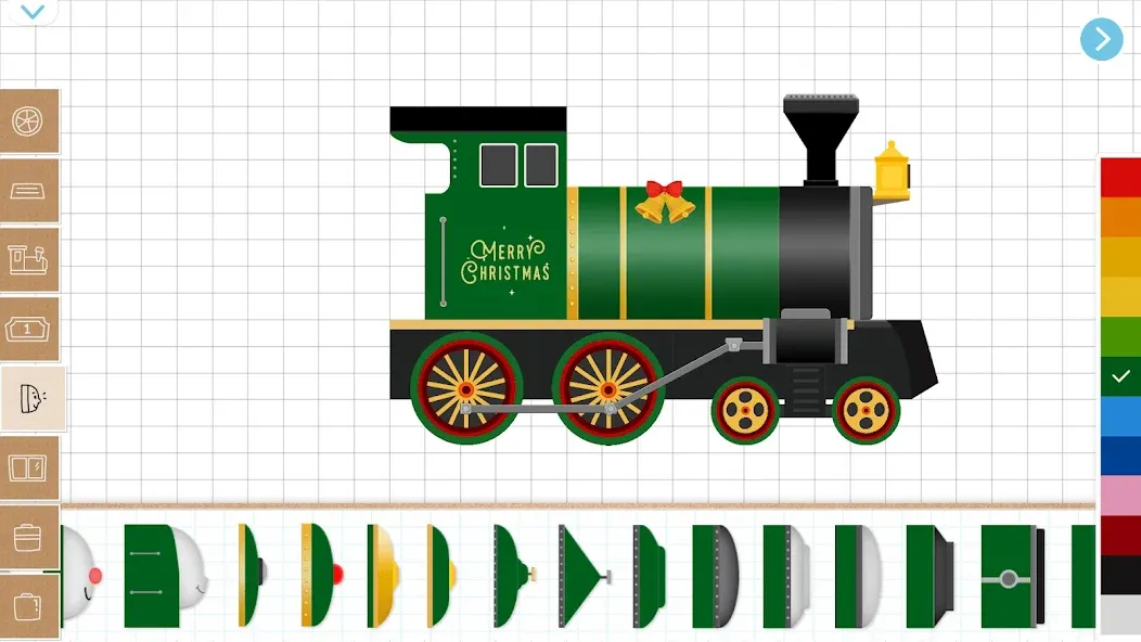 Christmas Train Game For Kids взломанный APK — Открыты все праздничные уровни — скриншот 5 Christmas Train Game For Kids взломанный APK — Открыты все праздничные уровни — скриншот 5