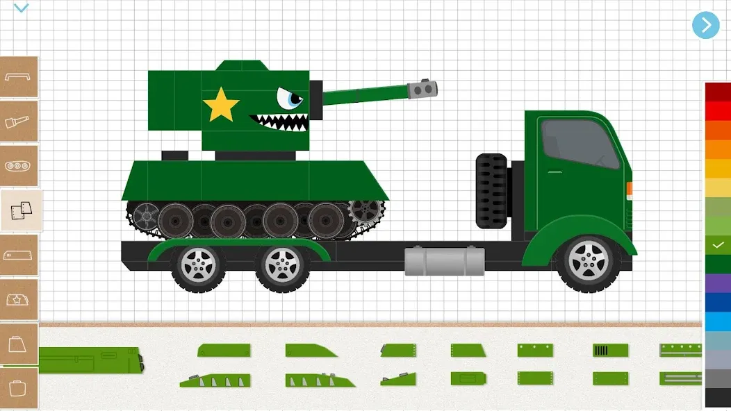 Labo Tank-Armored Car & Truck мод на Андроид: Много брони и безлимитные боеприпасы — скриншот 5 Labo Tank-Armored Car & Truck мод на Андроид: Много брони и безлимитные боеприпасы — скриншот 5