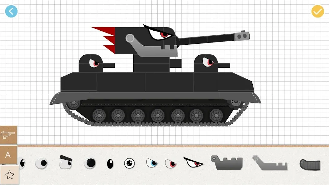 Labo Brick Tank:Kids Game — Все танки и уровни открыты, скачать мод APK — скриншот 2 Labo Brick Tank:Kids Game — Все танки и уровни открыты, скачать мод APK — скриншот 2