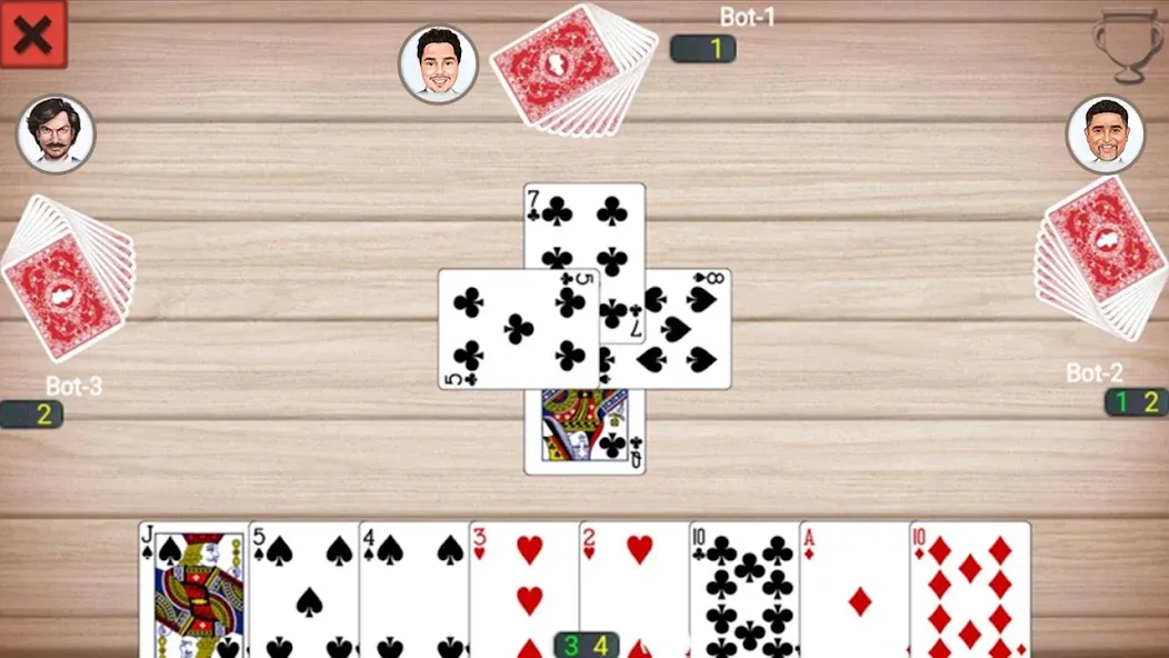 Мод Callbreak Prince: Card Game — Безлимитные монеты и подсказки, скачать APK — скриншот 5